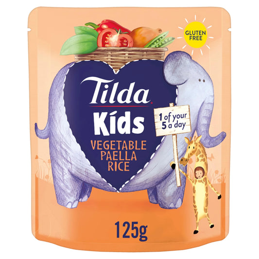 Kids Vegetable Paella 125g by Tilda