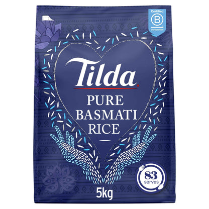 Pure Basmati Rice 5kg by Tilda