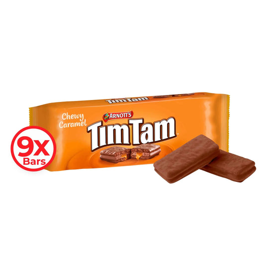 Tim Tam Chewy Caramel Chocolatey Biscuit Bars by ARNOTT'S