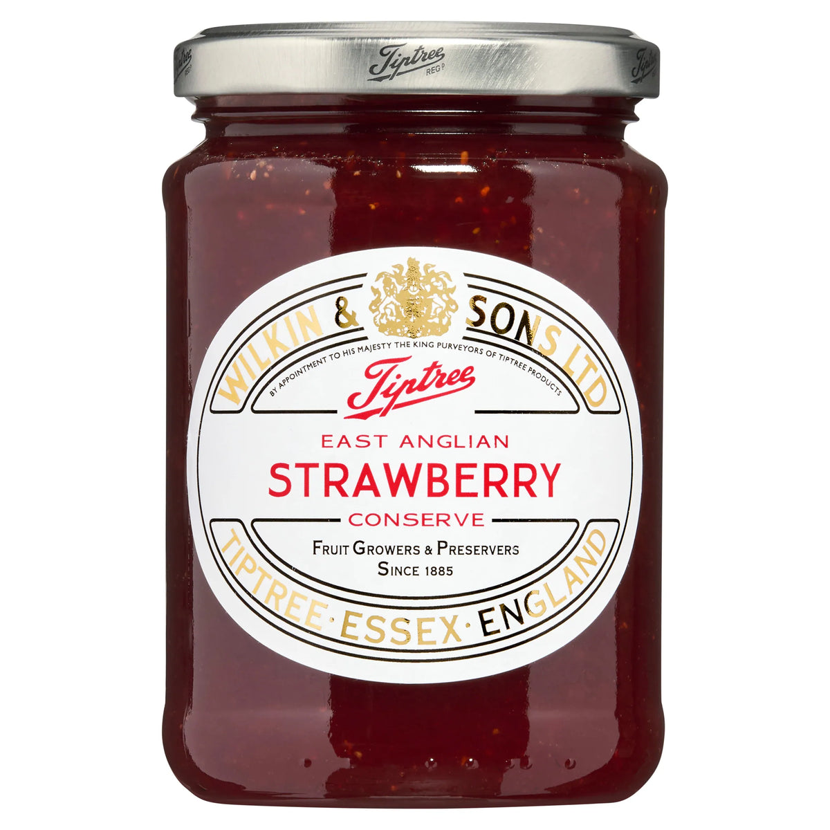 East Anglian Strawberry Conserve 340g by TIPTREE at The British Vault
