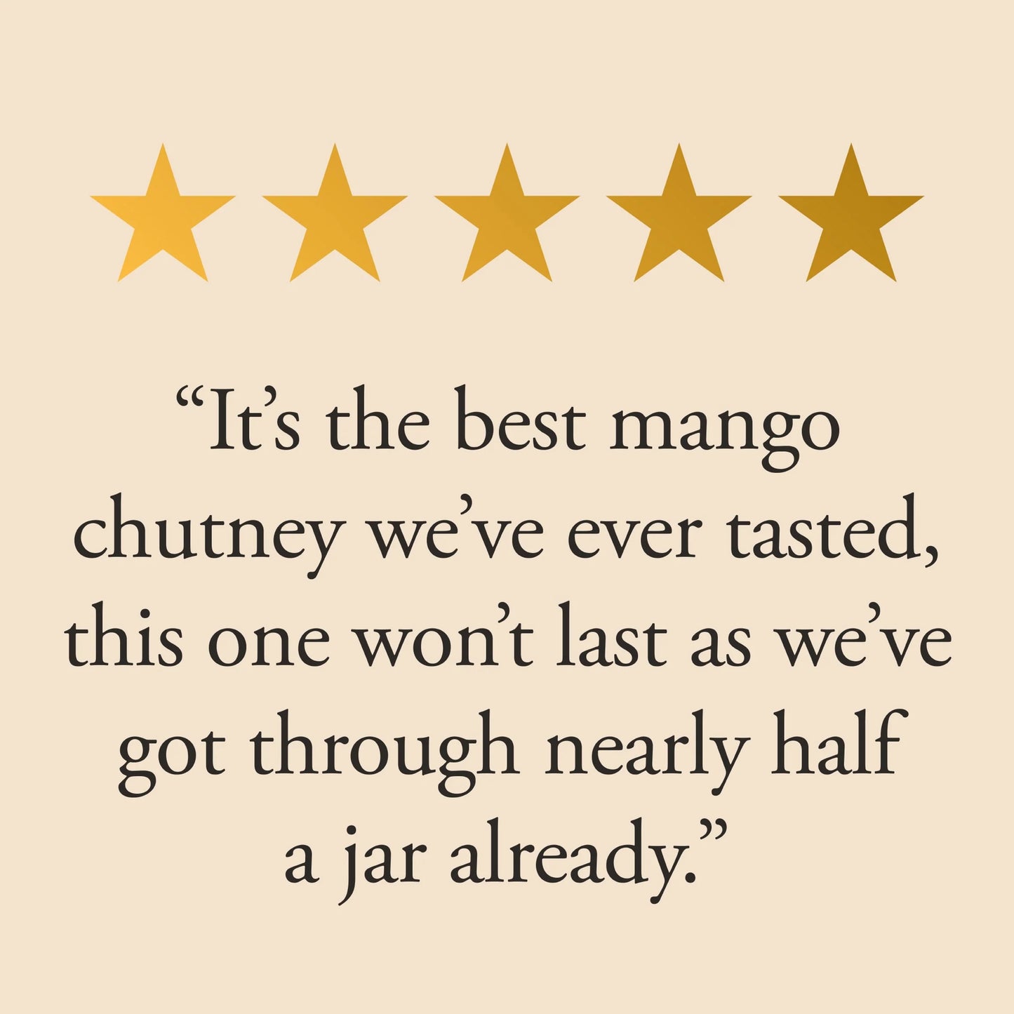Mango Chutney 220g by TIPTREE