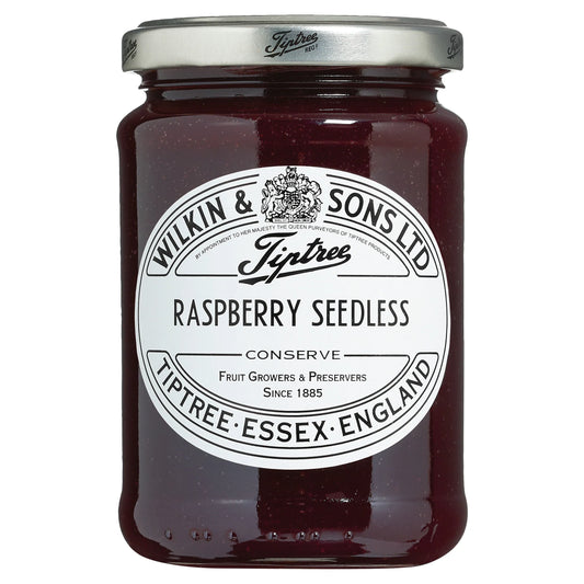 Raspberry Seedless Conserve 340g by TIPTREE at The British Vault