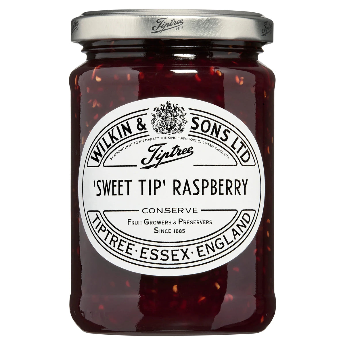 Sweet Tip Raspberry Conserve 340g by TIPTREE at The British Vault
