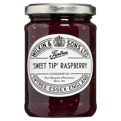 Sweet Tip Raspberry Conserve 340g by TIPTREE at The British Vault