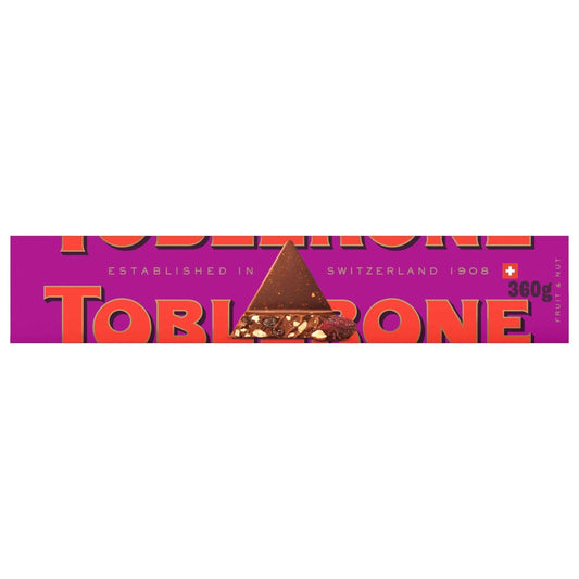 Fruit Nut 360g by TOBLERONE