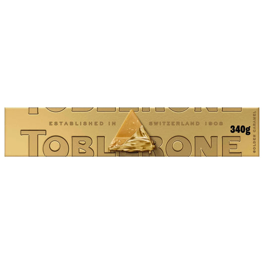 Golden Caramel With Honey & Almond by TOBLERONE