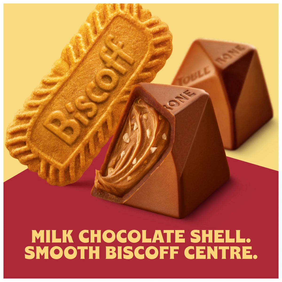 Lotus Biscoff Dimond Truffles 180g by TOBLERONE at The British Vault