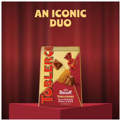 Lotus Biscoff Dimond Truffles 180g by TOBLERONE at The British Vault