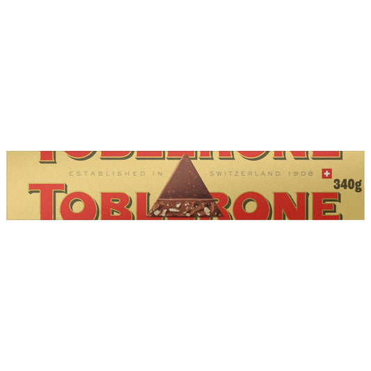 Milk Chocolate With Honey & Almond by TOBLERONE