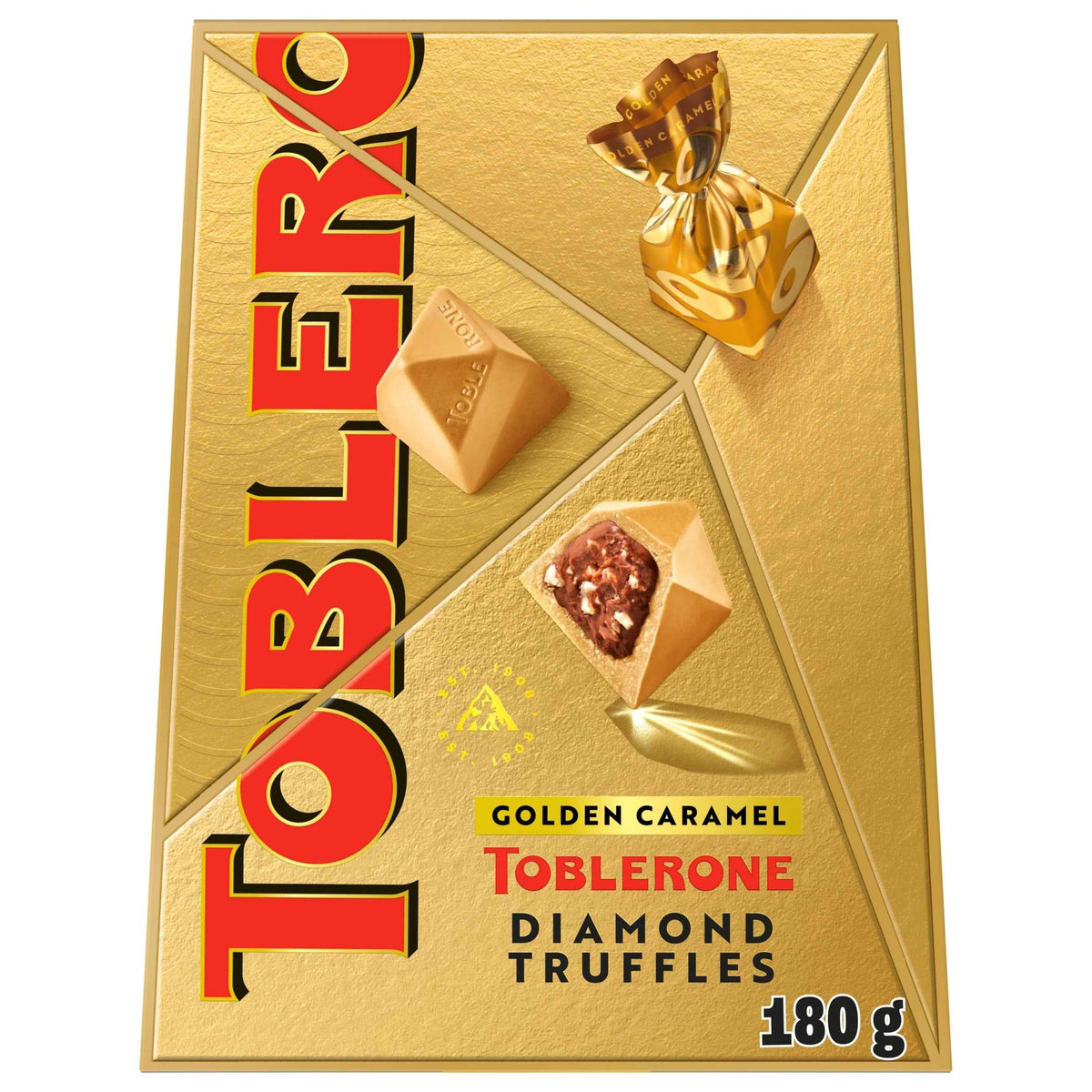 Truffles Golden Caramel 180g by TOBLERONE