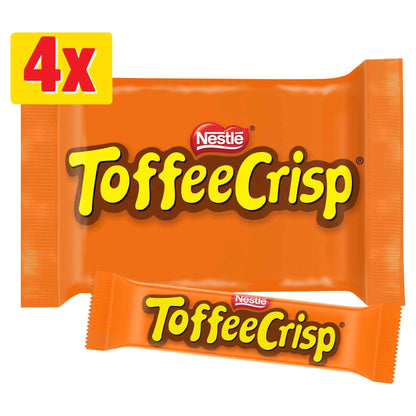 Toffee Crisp Biscuit Bar 4 Pack Multipack 152g by Nestle
