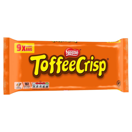 Biscuit Bar 9 Pack Multipack 279g by TOFFEE CRISP