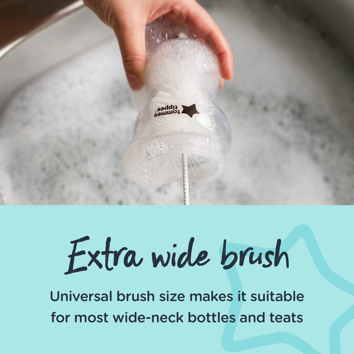 Bottle And Teat Brush by tommee tippee