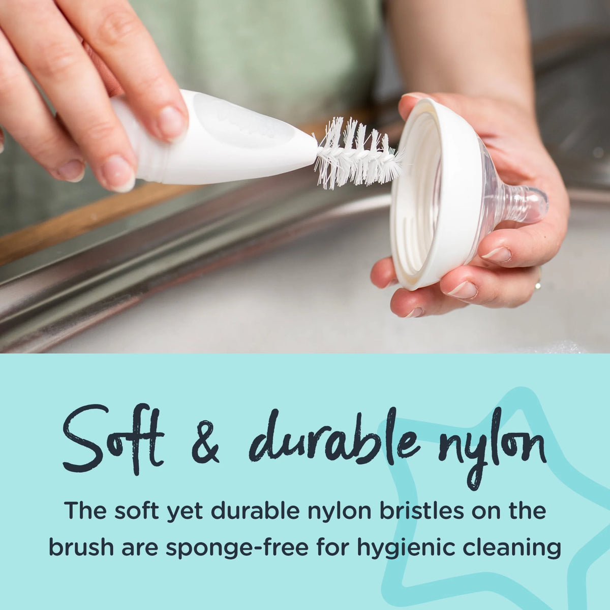 Bottle And Teat Brush by tommee tippee