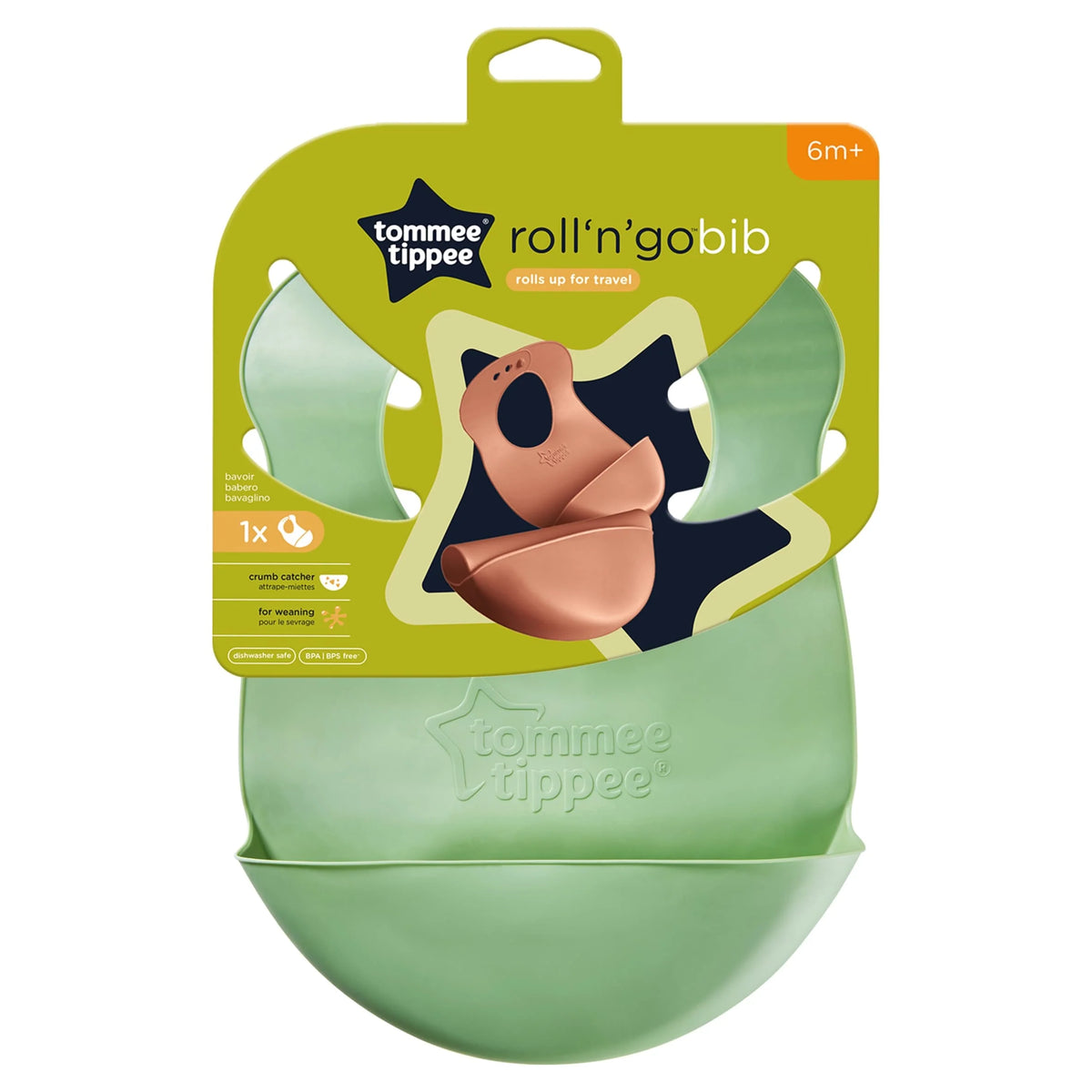 Explora Roll & Go Bib by tommee tippee