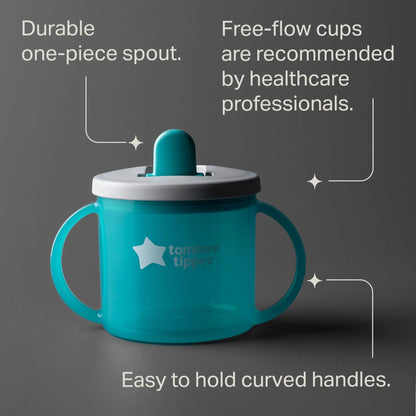 Free Flow First Cup Essentials 4m+ 190ml by tommee tippee