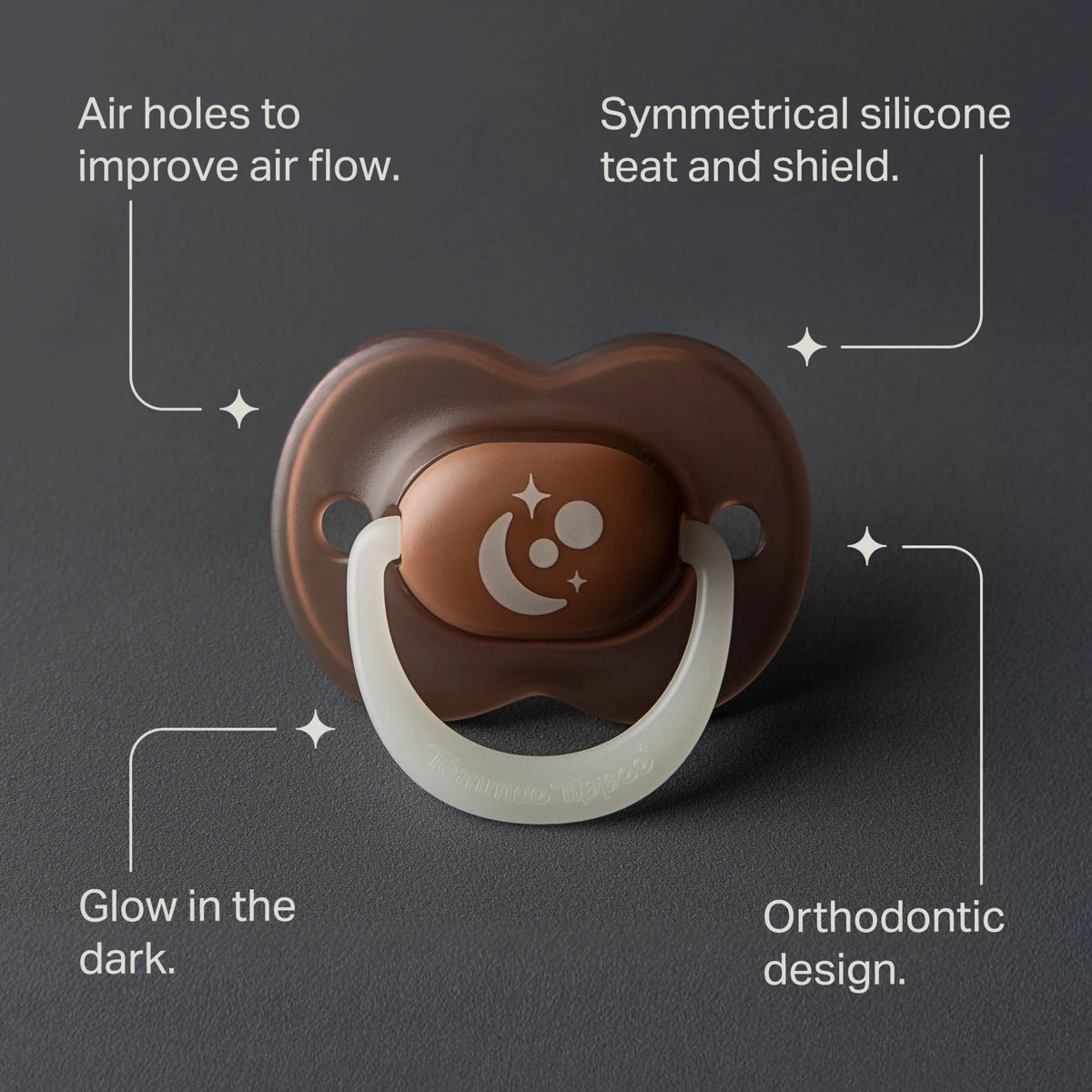 Night Glow Orthodontic Silicone by tommee tippee