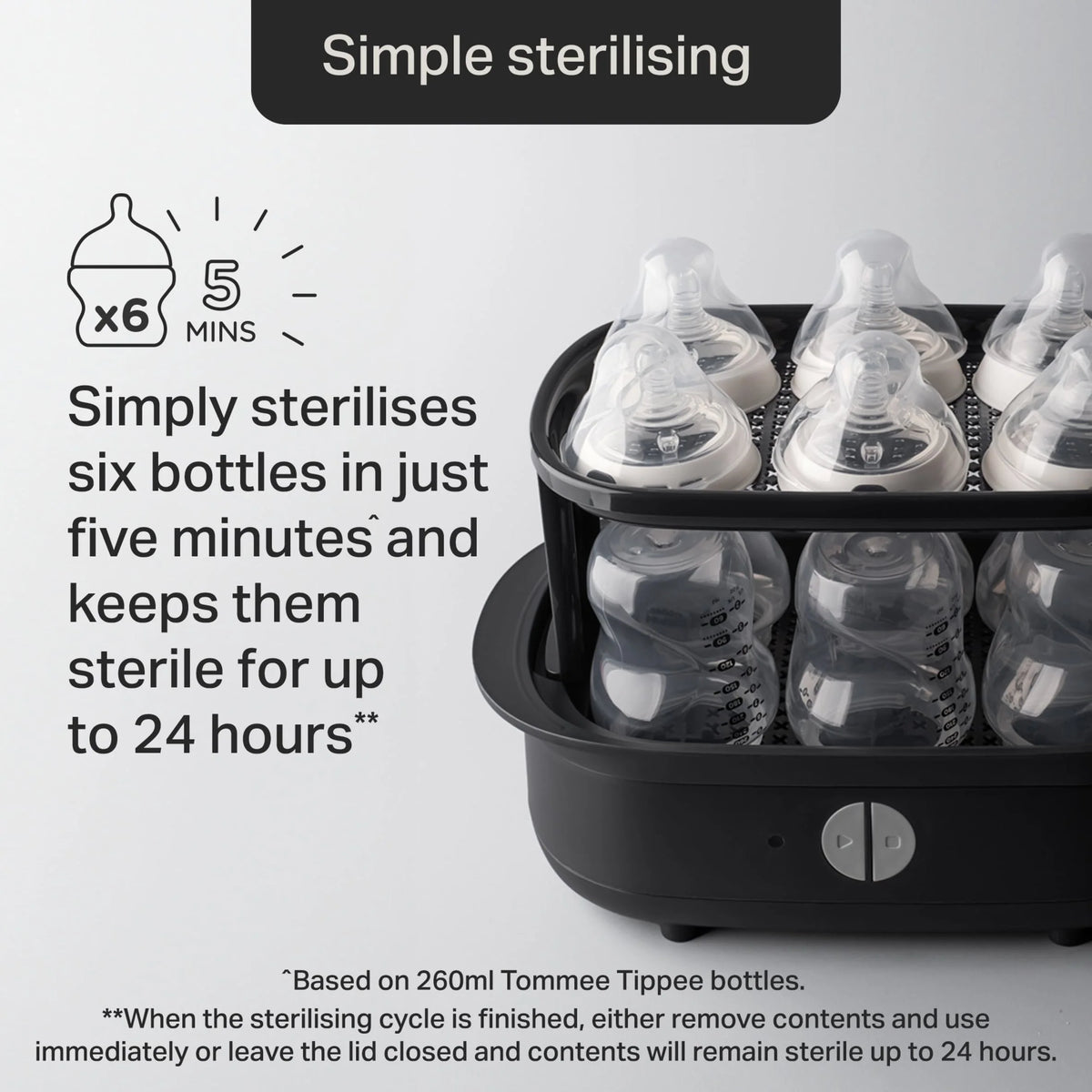 Super-steam Advanced Electric by tommee tippee