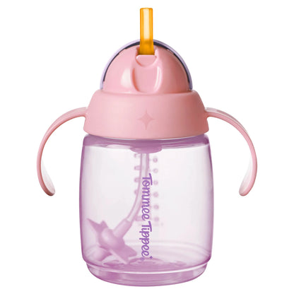 Training Straw Cup 300ml 6m+ Assorted by tommee tippee