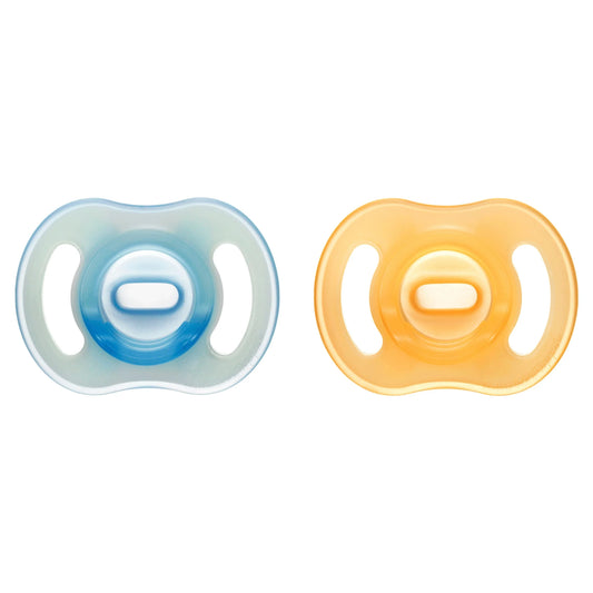 Ultra Light Night Glow Orthodontic Silicone 6-18m 2 by tommee tippee
