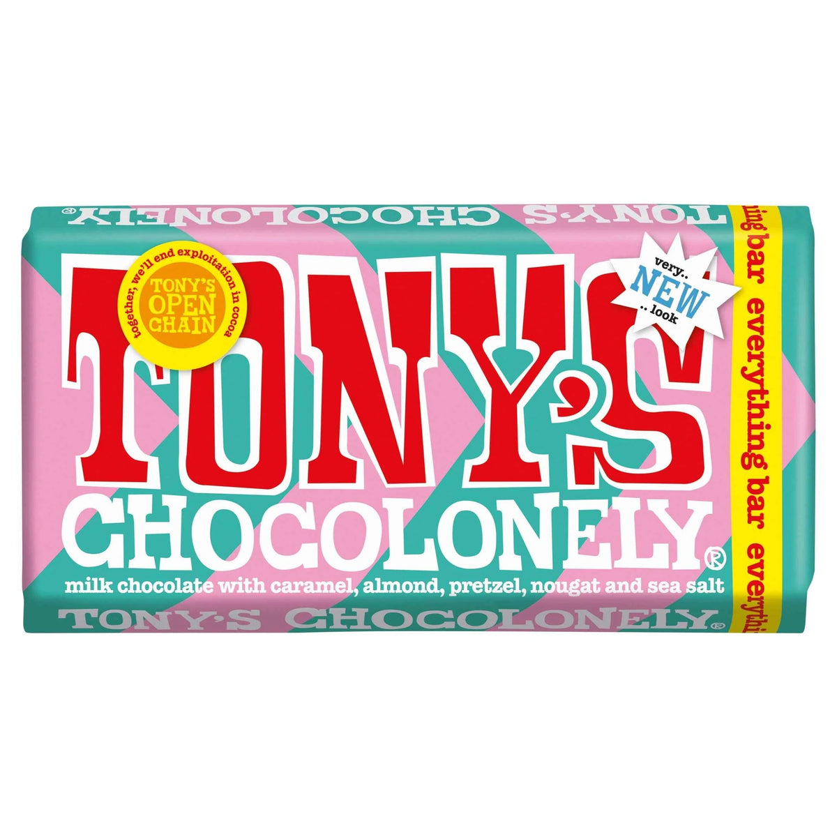 Chocolonely Everything Bar 180g by TONY'S