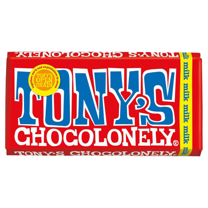 Chocolonely Milk Chocolate 180g by TONY'S