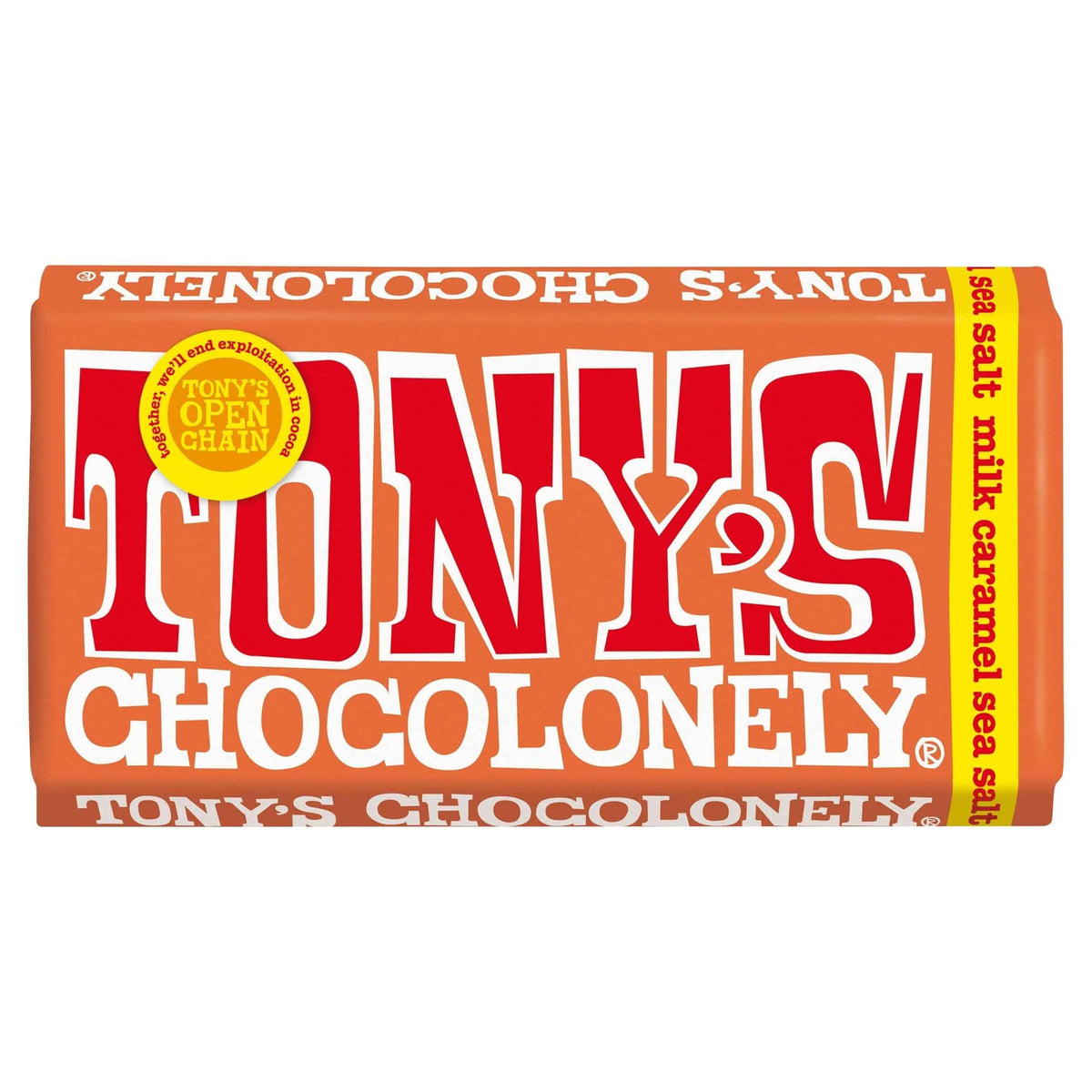 Chocolonely Milk Chocolate Caramel Sea by TONY'S