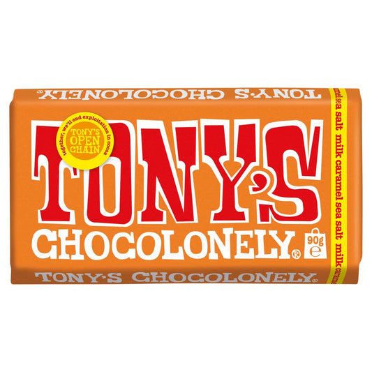 Chocolonely Milk Chocolate Caramel Sea by TONY'S