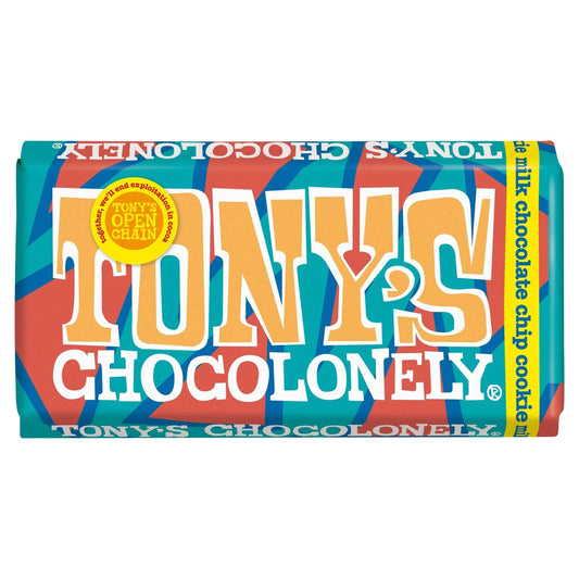 Chocolonely Milk Chocolate Chip Cookie by TONY'S