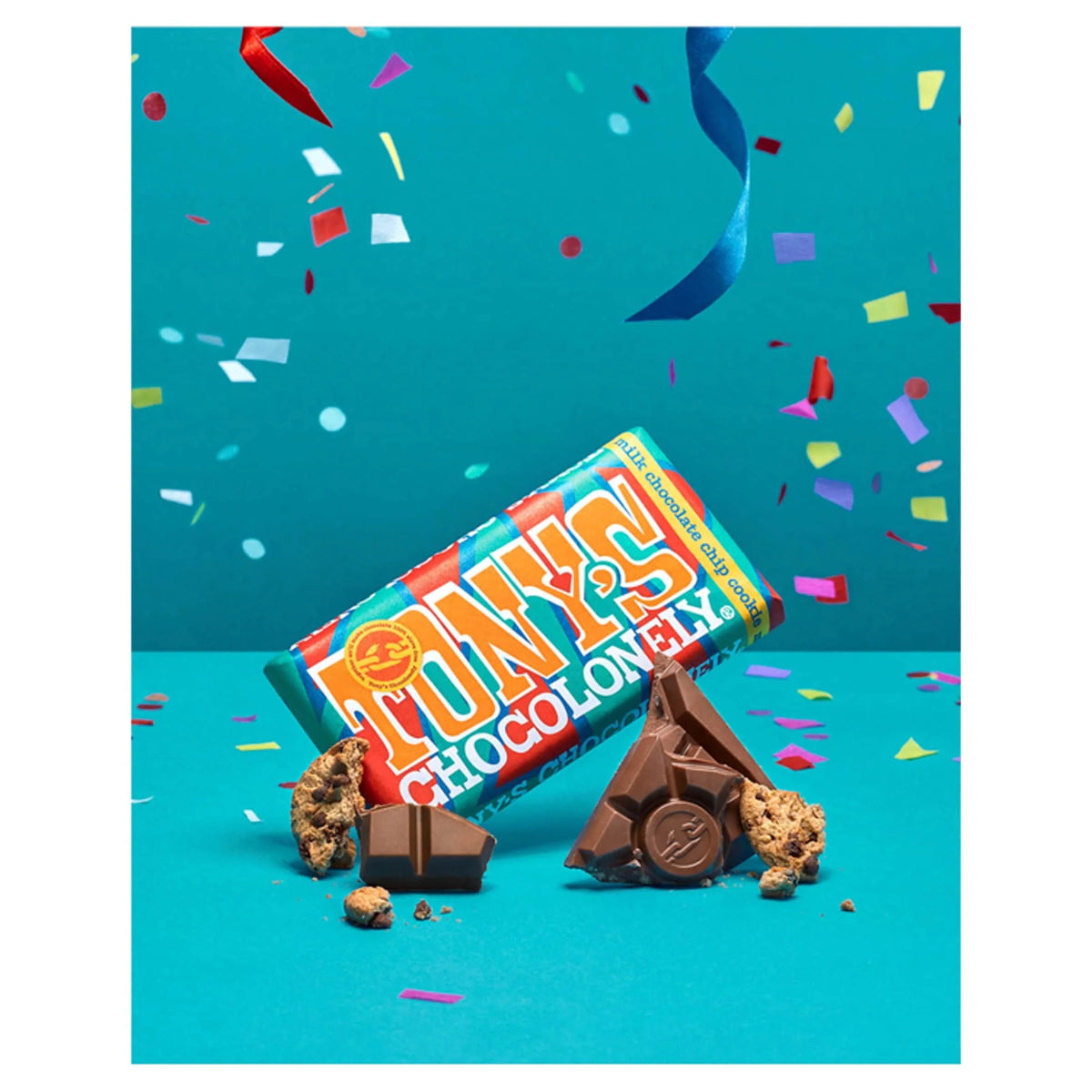 Chocolonely Milk Chocolate Chip Cookie by TONY'S
