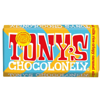 Tonys Chocolonely Milk Chocolate Rice Crisp by TONY'S