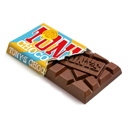 Tonys Chocolonely Milk Chocolate Rice Crisp by TONY'S