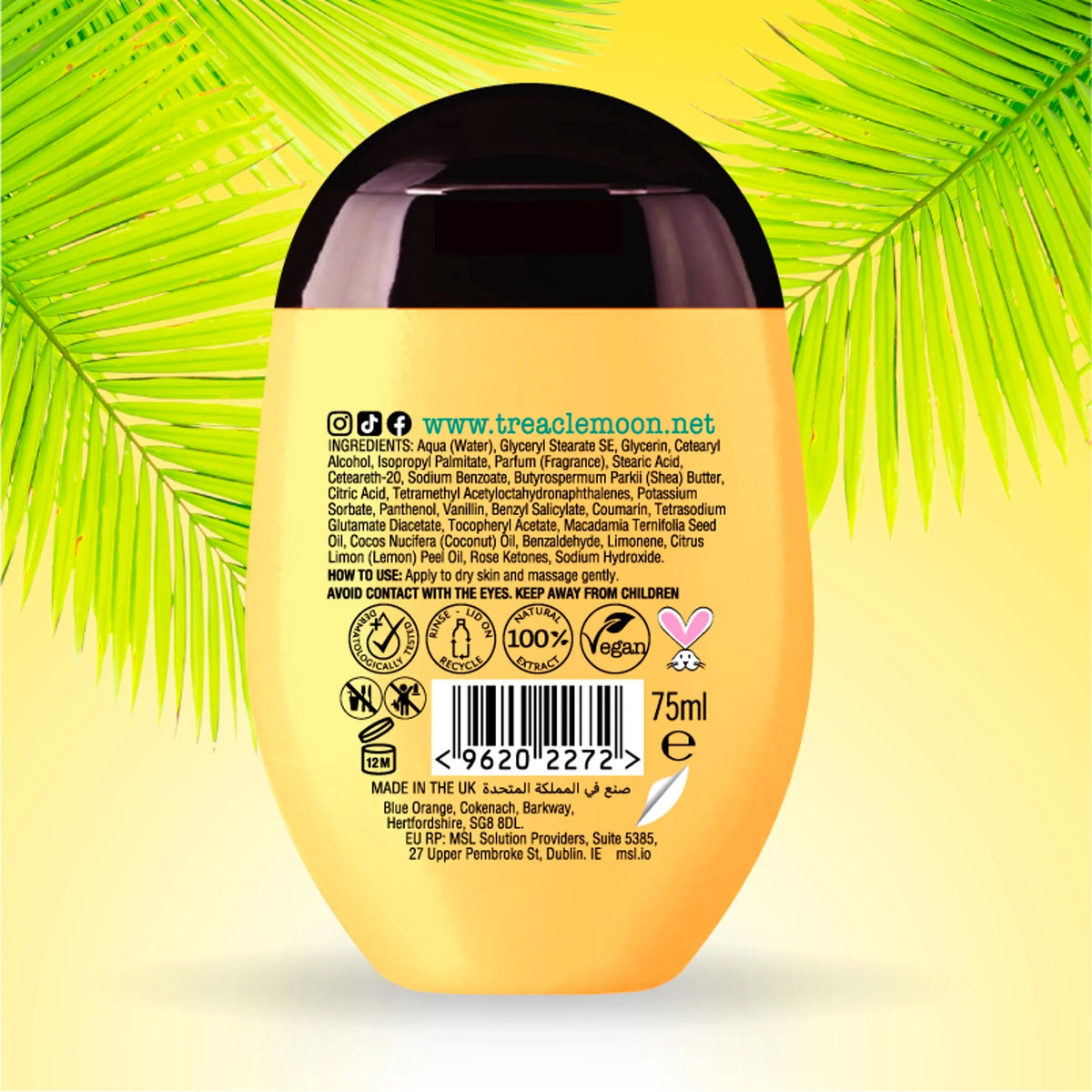 Brazilian Love Hand Cream 75ml by treaclemoon