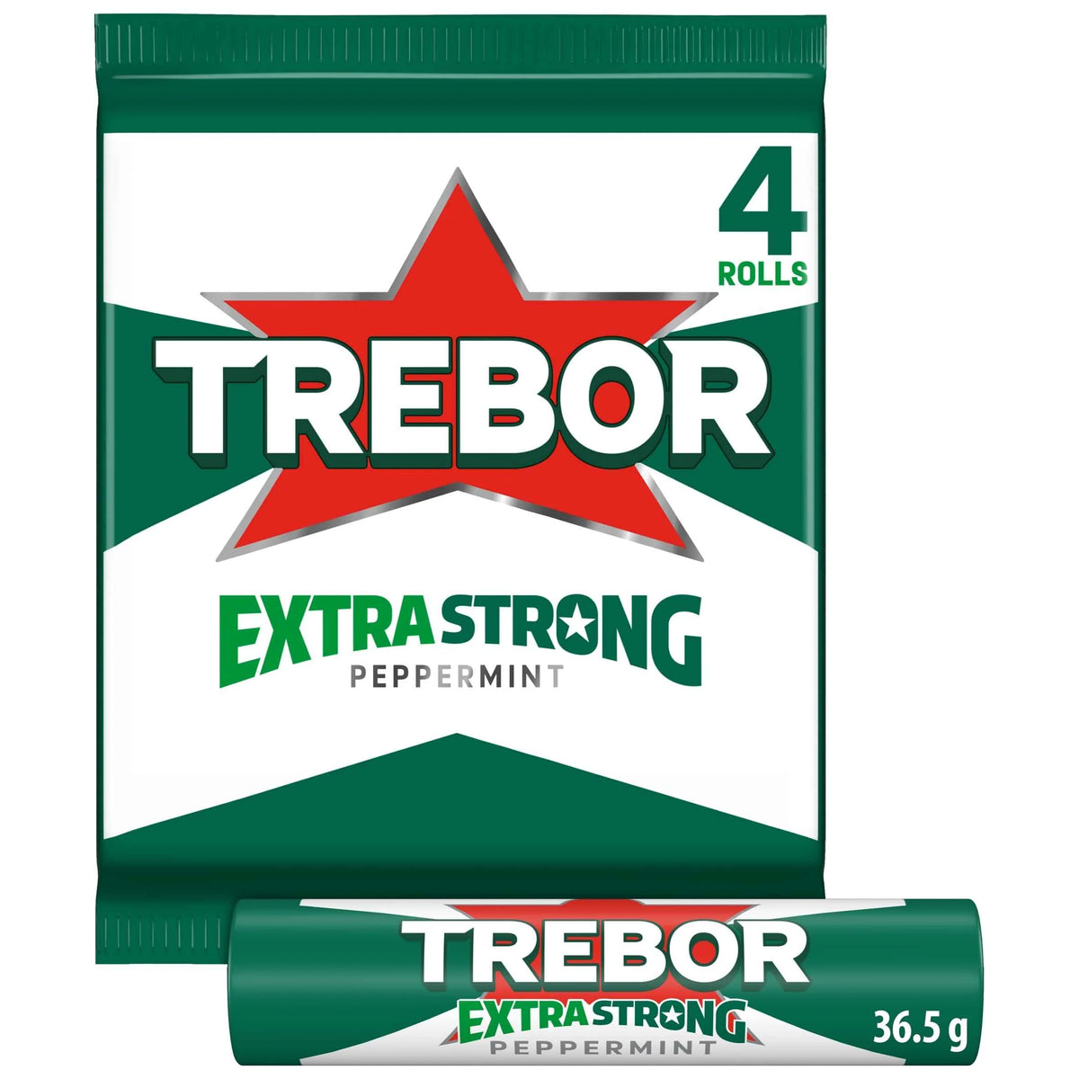 Extra Strong Peppermint Multipack 4 by TREBOR