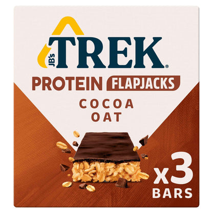 Cocoa Oat Protein Flapjacks Multipack by TREK