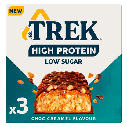 High Protein Choc Caramel Flavour 3x44g by TREK