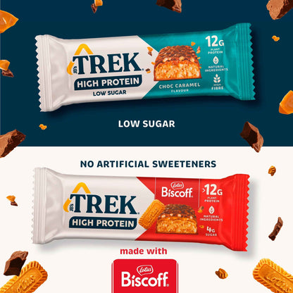 High Protein Lotus Biscoff 3x44g by TREK