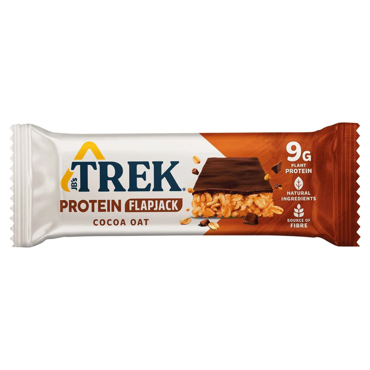 Protein Flapjack Cocoa Oat 50g by TREK