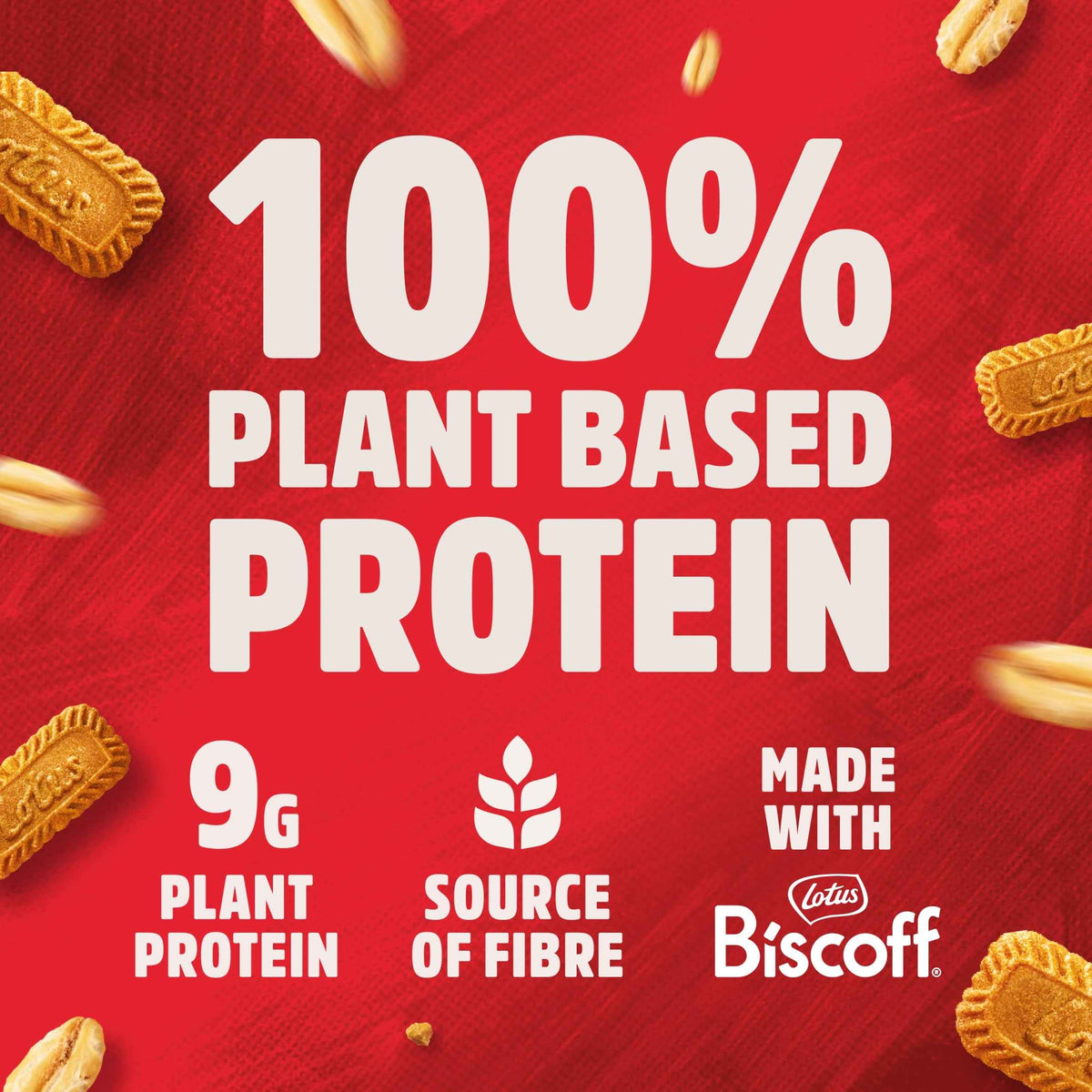 Protein Flapjacks With Lotus Biscoff by TREK