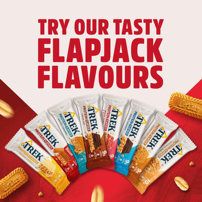 Protein Flapjacks With Lotus Biscoff by TREK