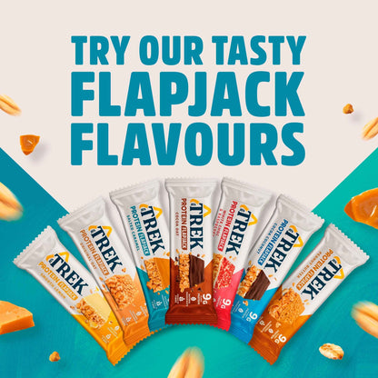 Salted Caramel Protein Flapjacks 3x50g by TREK