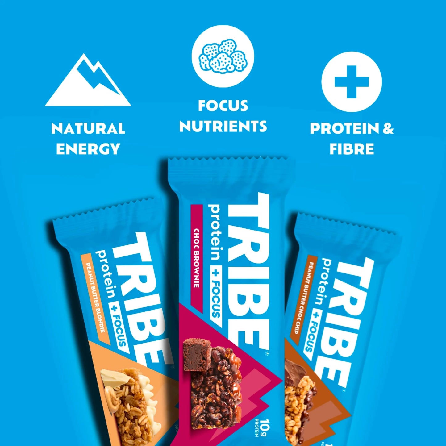 Protein & Focus Peanut Butter Chocolate by TRIBE