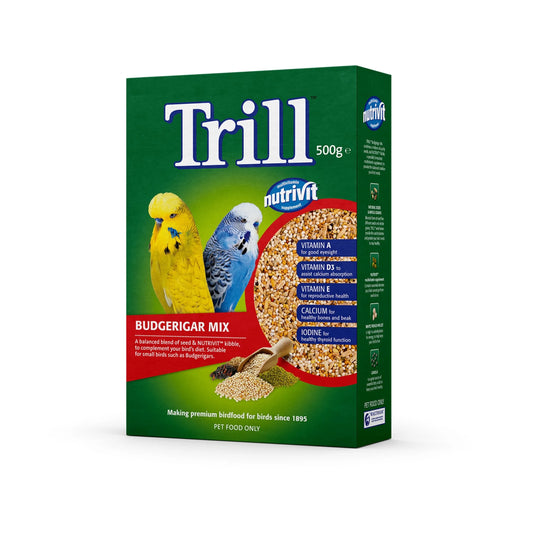Budgie Bird Food 500g by Trill
