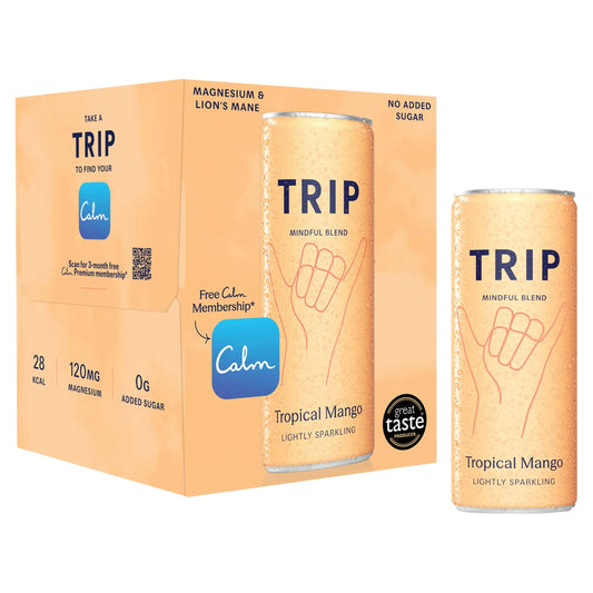 Mindful Blend Tropical Mango 4x250ml by TRIP