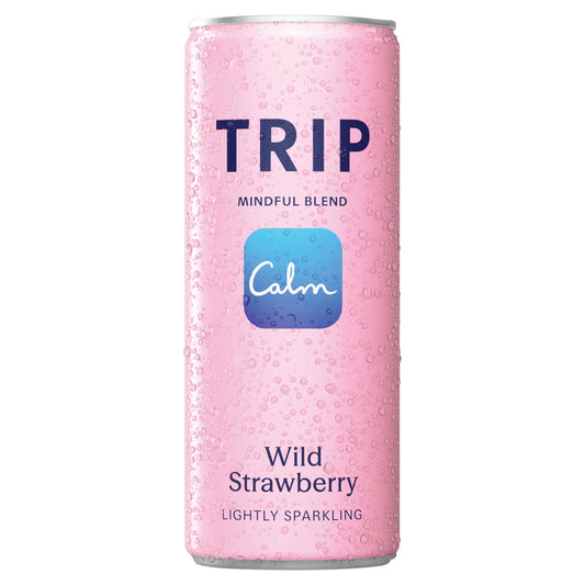 Mindful Blend Wild Strawberry 330ml by TRIP at The British Vault