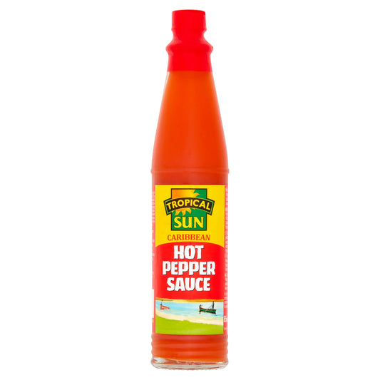 Jamaican Hot Pepper Sauce 85ml by TROPICAL SUN at The British Vault