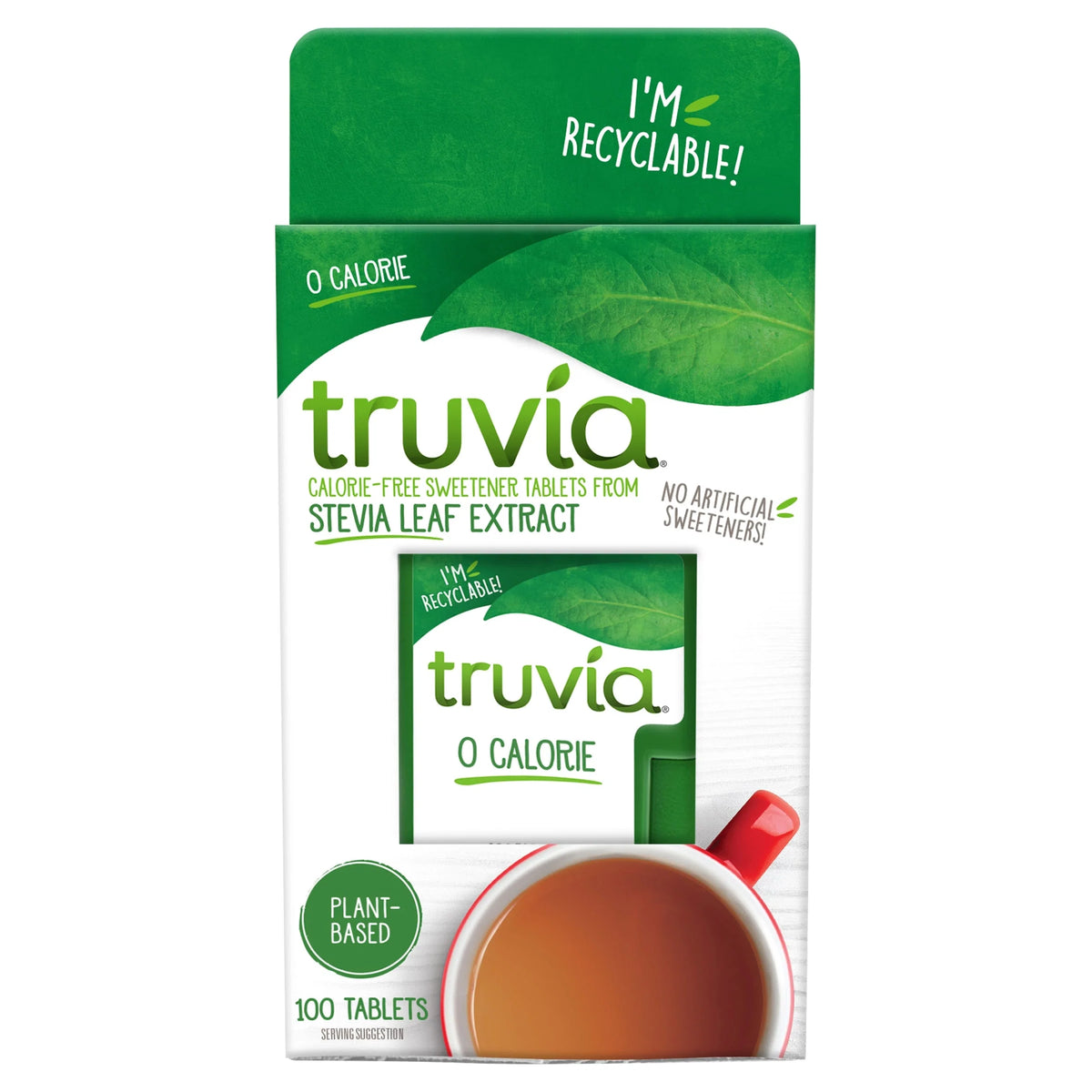 Sweetener From Stevia Leaf 100 Tablets 5g by TRUVIA