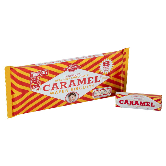 Tunnocks Milk Chocolate Caramel Wafer by TUNNOCK'S
