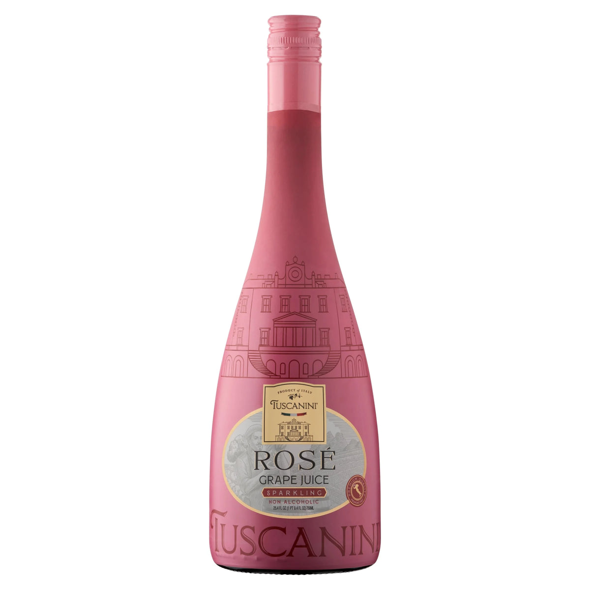 Sparkling Rose Grape Juice 750ml by TUSCANINI