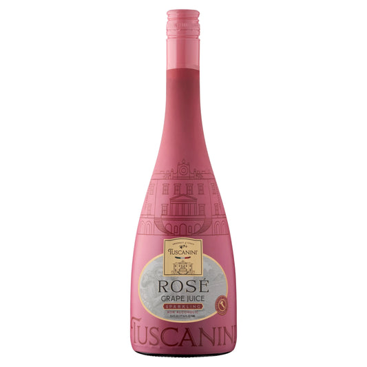 Sparkling Rose Grape Juice 750ml by TUSCANINI